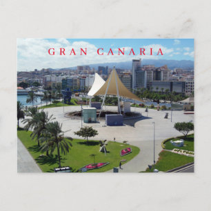 Gran Canaria Las Palmas uitzicht briefkaart