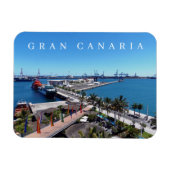 Gran Canaria Las Palmas uitzicht fridge magnet Magneet (Horizontaal)