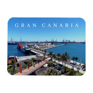 Gran Canaria Las Palmas uitzicht fridge magnet Magneet