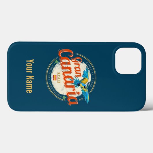 Gran Canaria Parrot Canarische Eilanden Spanje Vin Case-Mate iPhone Case (Achterkant (horizontaal))