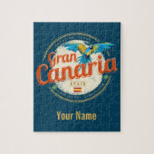 Gran Canaria Parrot Canarische Eilanden Spanje Vin Legpuzzel (Verticaal)
