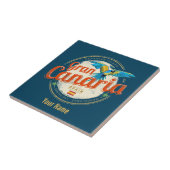 Gran Canaria Parrot Canarische Eilanden Spanje Vin Tegeltje (Zijkant)