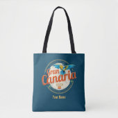 Gran Canaria Parrot Canarische Eilanden Spanje Vin Tote Bag (Voorkant)