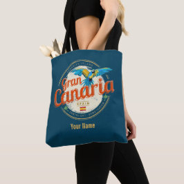 Gran Canaria Parrot Canarische Eilanden Spanje Vin Tote Bag
