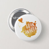 Gran Canaria Ronde Button 5,7 Cm (Voorkant /achterkant)