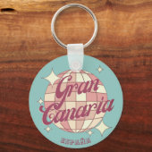 Gran Canaria Spanje toerisme souvenir Sleutelhanger (Voorkant)