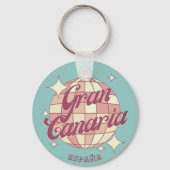 Gran Canaria Spanje toerisme souvenir Sleutelhanger (Achterkant)