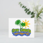 Gran Canaria State of Mind briefkaart (Staand voorkant)