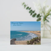 Gran Canaria Strand Scene Ansichtkaart Briefkaart (Staand voorkant)