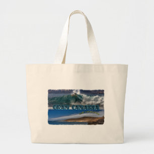 Gran Canaria Surf Challenge Grote Tote Bag