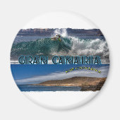 Gran Canaria Surf Challenge Magneet (Voorkant)