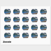 Gran Canaria Surf Challenge Ronde Sticker (Vel)