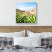Gran Canary Mountain Landscape Canvas Afdruk (Insitu (Slaapkamer))