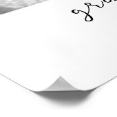 Gran en ik gepersonaliseerde Afbeelding cadeau voo Poster (Hoek)