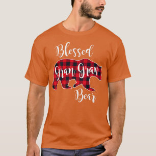 Gran Gran Beer Red Buffalo Check Pset Gra T-shirt