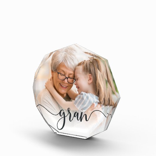 Gran | Grandma Script Overlay Fotoblokken (Rechts)