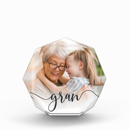 Gran | Grandma Script Overlay Fotoblokken (Voorkant)