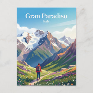 Gran Paradiso Italië Briefkaart