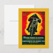 Gran Premio de Espana  posterEuropa Briefkaart (Voorkant / Achterkant)