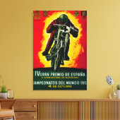 Gran Premio de Espana  posterEuropa Canvas Afdruk (Insitu (Woonkamer))