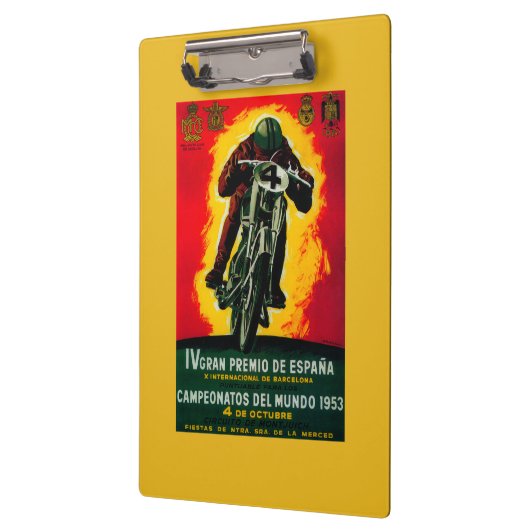 Gran Premio de Espana  posterEuropa Klembord (Links)