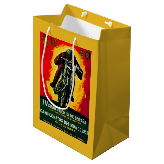 Gran Premio de Espana  posterEuropa Medium Cadeauzakje (Voorkant Gekanteld)