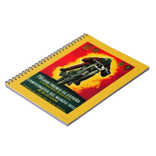 Gran Premio de Espana  posterEuropa Notitieboek (Linkerzijde)