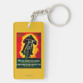 Gran Premio de Espana posterEuropa Sleutelhanger (achterkant)