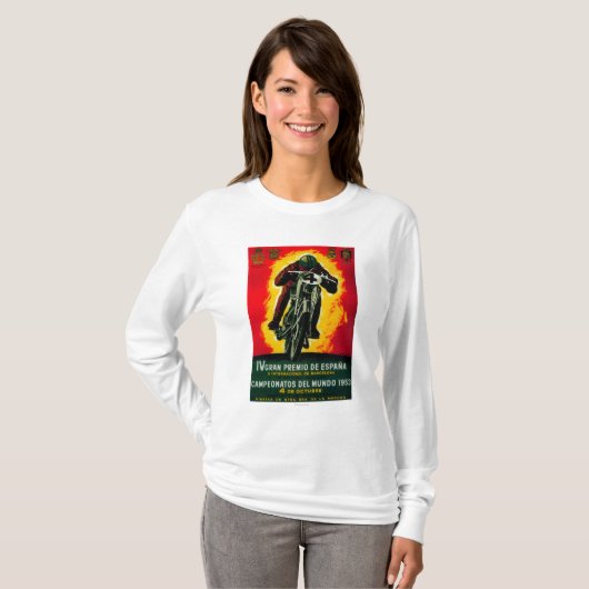 Gran Premio de Espana  posterEuropa T-shirt (Voorkant volledig)