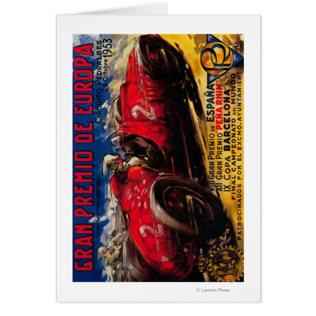Gran Premio De Europa  posterEuropa (Voorkant)