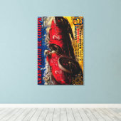 Gran Premio De Europa posterEuropa Canvas Afdruk (Insitu (Houten vloer))