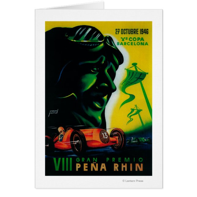 Gran Premio Pena Rhin  Poster Europe (Voorkant)
