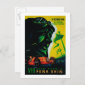 Gran Premio Pena Rhin  Poster Europe Briefkaart (Voorkant / Achterkant)