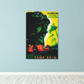 Gran Premio Pena Rhin Poster Europe Canvas Afdruk (Insitu (Houten vloer))