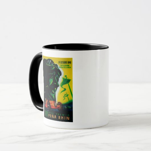 Gran Premio Pena Rhin  Poster Europe Mok (Voorkant links)