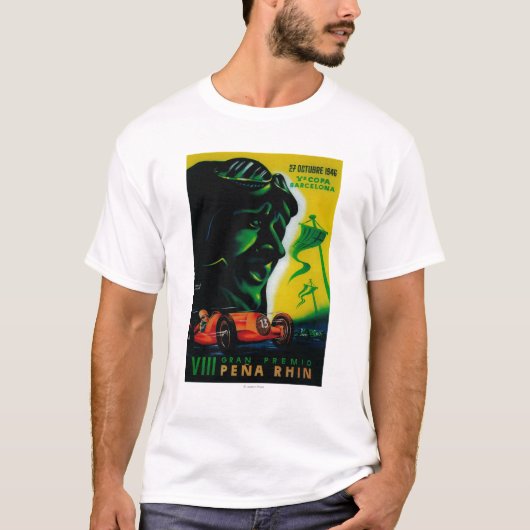 Gran Premio Pena Rhin  Poster Europe T-shirt (Voorkant)