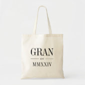 Gran Roman jaar vastgesteld Tote Bag (Voorkant)