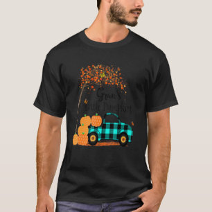 Gran S Little Pumpkins Truck Green Play Autumn Ar T-shirt