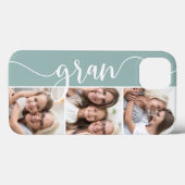 Gran Script Grandma Photo Collage Case-Mate iPhone Case (Achterkant (horizontaal))