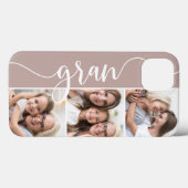 Gran Script Grandma Photo Collage Case-Mate iPhone Case (Achterkant (horizontaal))