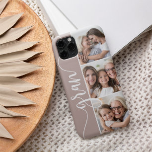 Gran Script Grandma Photo Collage Case-Mate iPhone Case
