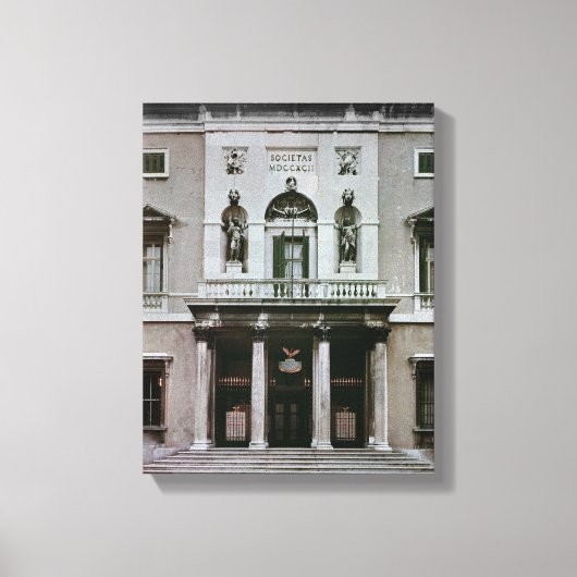 Gran Teatro La Fenice Canvas Afdruk (Voorkant)