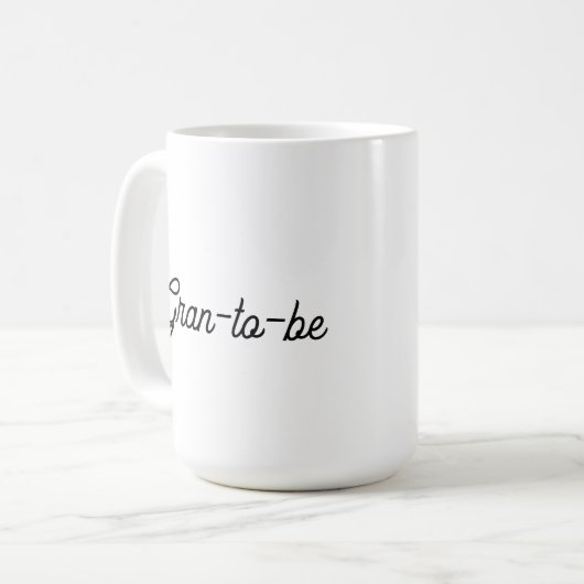 Gran-to-be  koffiemok (Voorkant links)