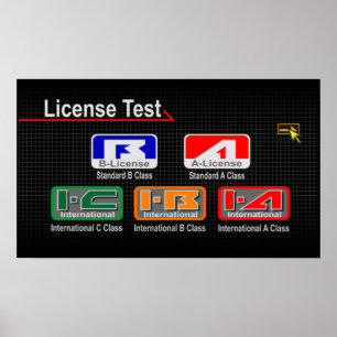 Gran Turismo 2-licentie Poster