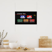 Gran Turismo 2-licentie Poster (Keuken)