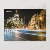 "Gran Via" Briefkaart (Voorkant)