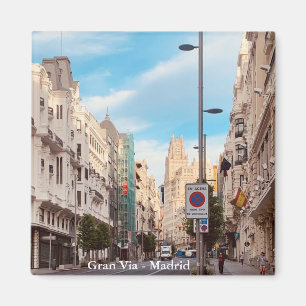 Gran Vía - Madrid Magneet