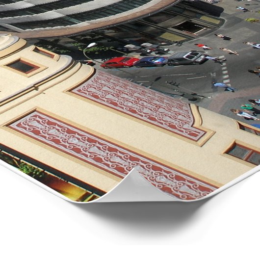 Gran Via Madrid Poster (Hoek)