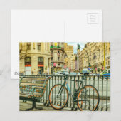 Gran Via Street, Madrid, Spanje Briefkaart (Voorkant / Achterkant)