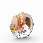 Gran We houden van je | Grandma Script Overlay Fotoblokken (Links)